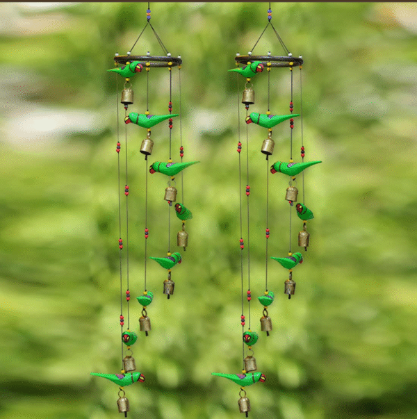 Parrot Bell Wind Chime - Image 3