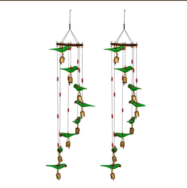 Parrot Bell Wind Chime