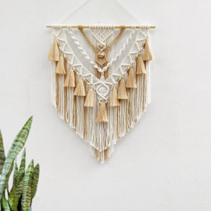 Boho Luxe Macramé Wall Hanging